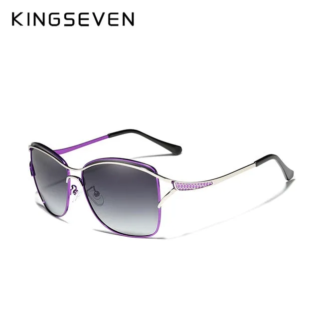 Kingseven Women's Sunglasses Polarized Luxury Gradient Lens N-7017