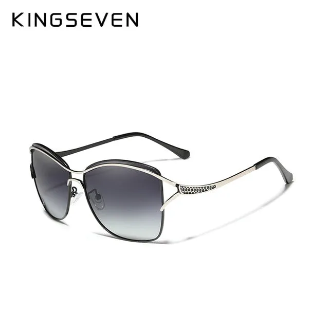 Kingseven Women's Sunglasses Polarized Luxury Gradient Lens N-7017