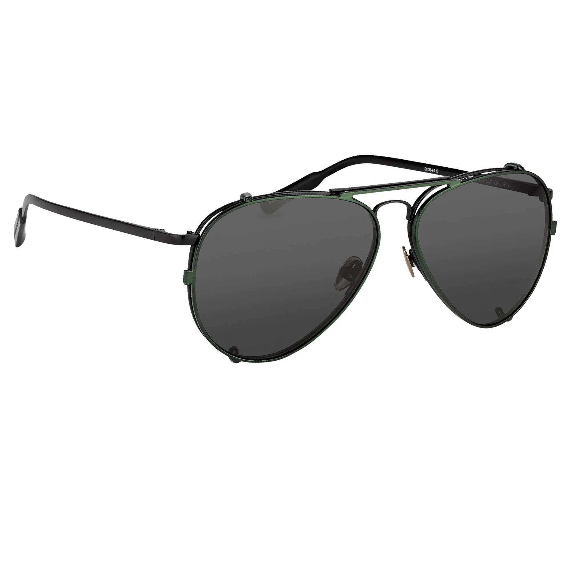 Kris Van Assche Sunglasses Green and Grey