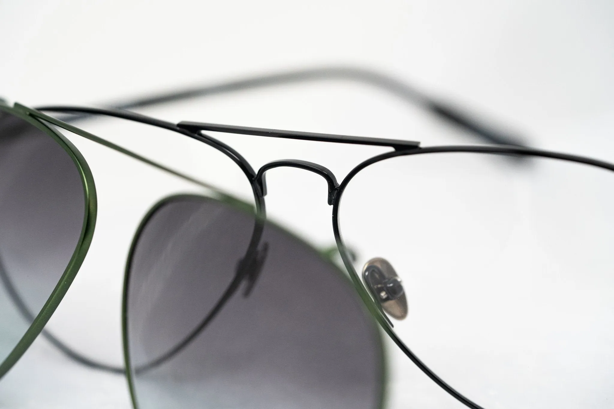 Kris Van Assche Sunglasses Green and Grey