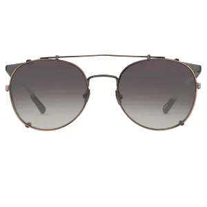 Kris Van Assche Sunglasses Round Bronze and Grey