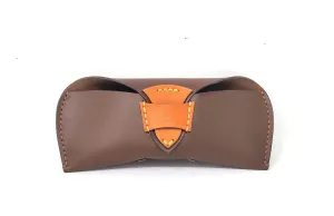 Leather Sunglass Case Glasses Case Eyeglass Case for Men and Women Slim