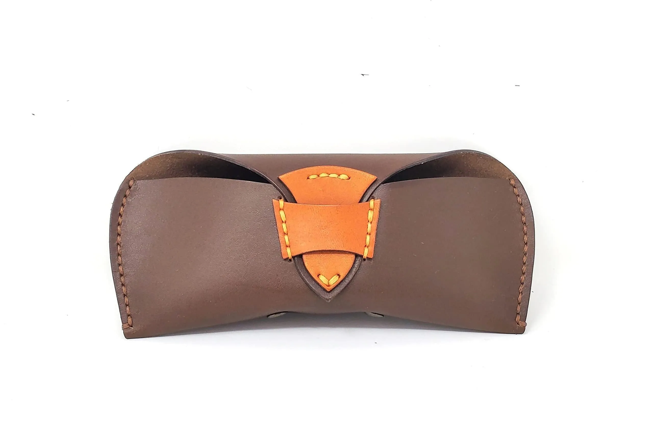 Leather Sunglass Case Glasses Case Eyeglass Case for Men and Women Slim