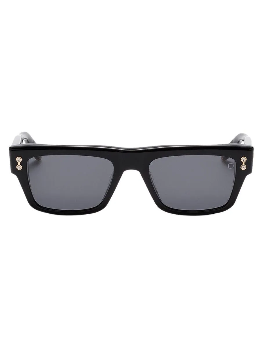 Leo Solid Black sunglasses