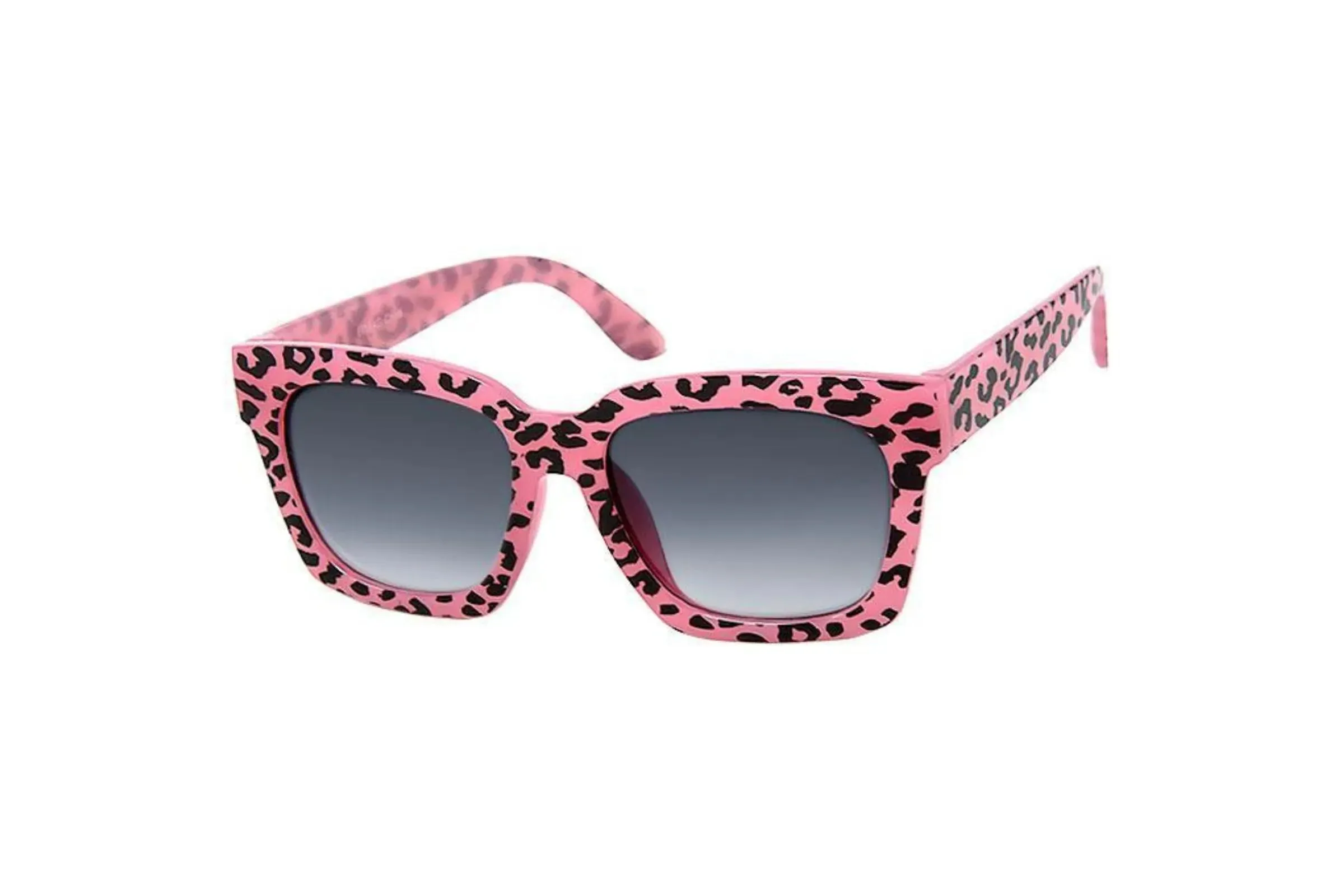 Leopard Kids Wayfarer Sunglasses