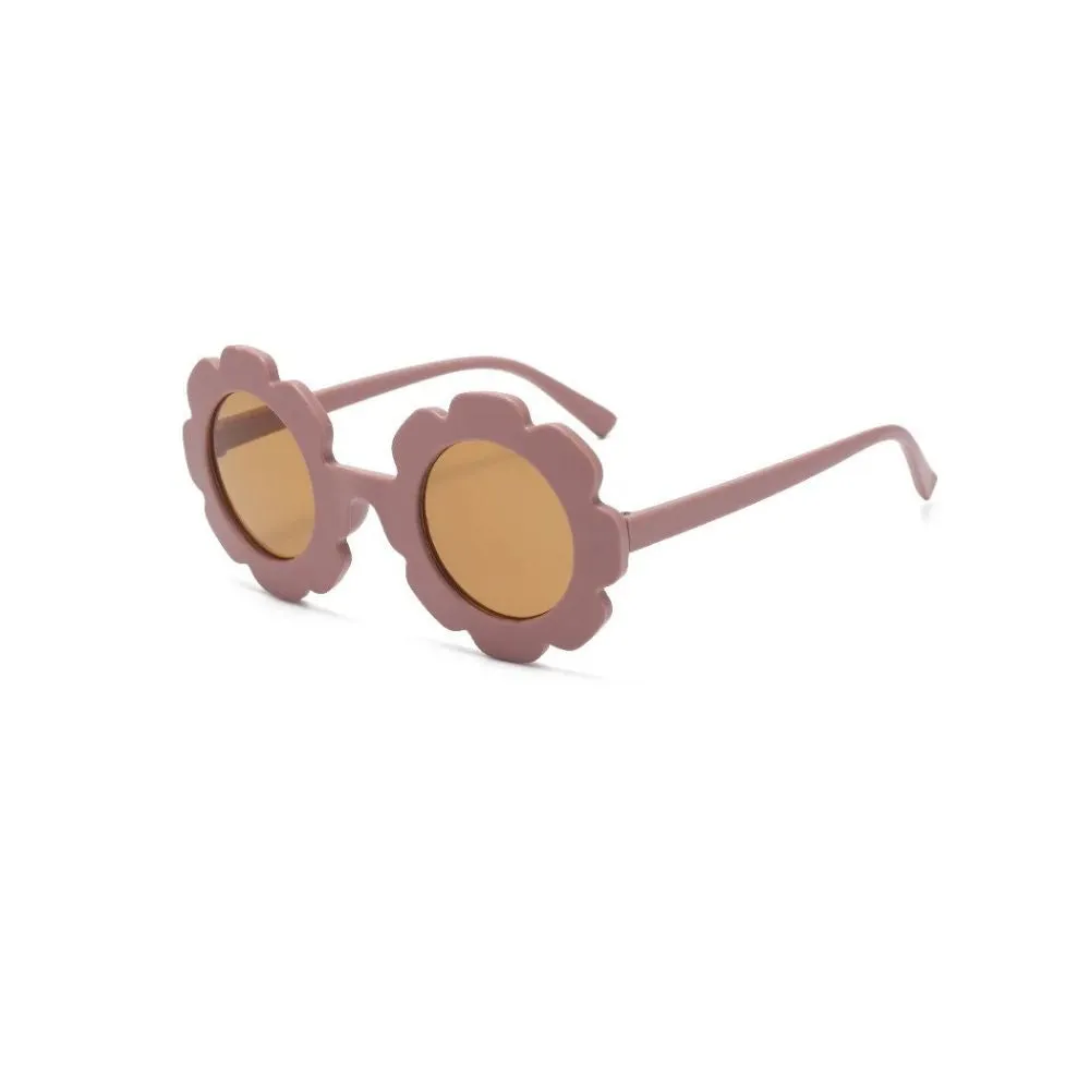 Matte Blush Quinn Baby Sunglasses