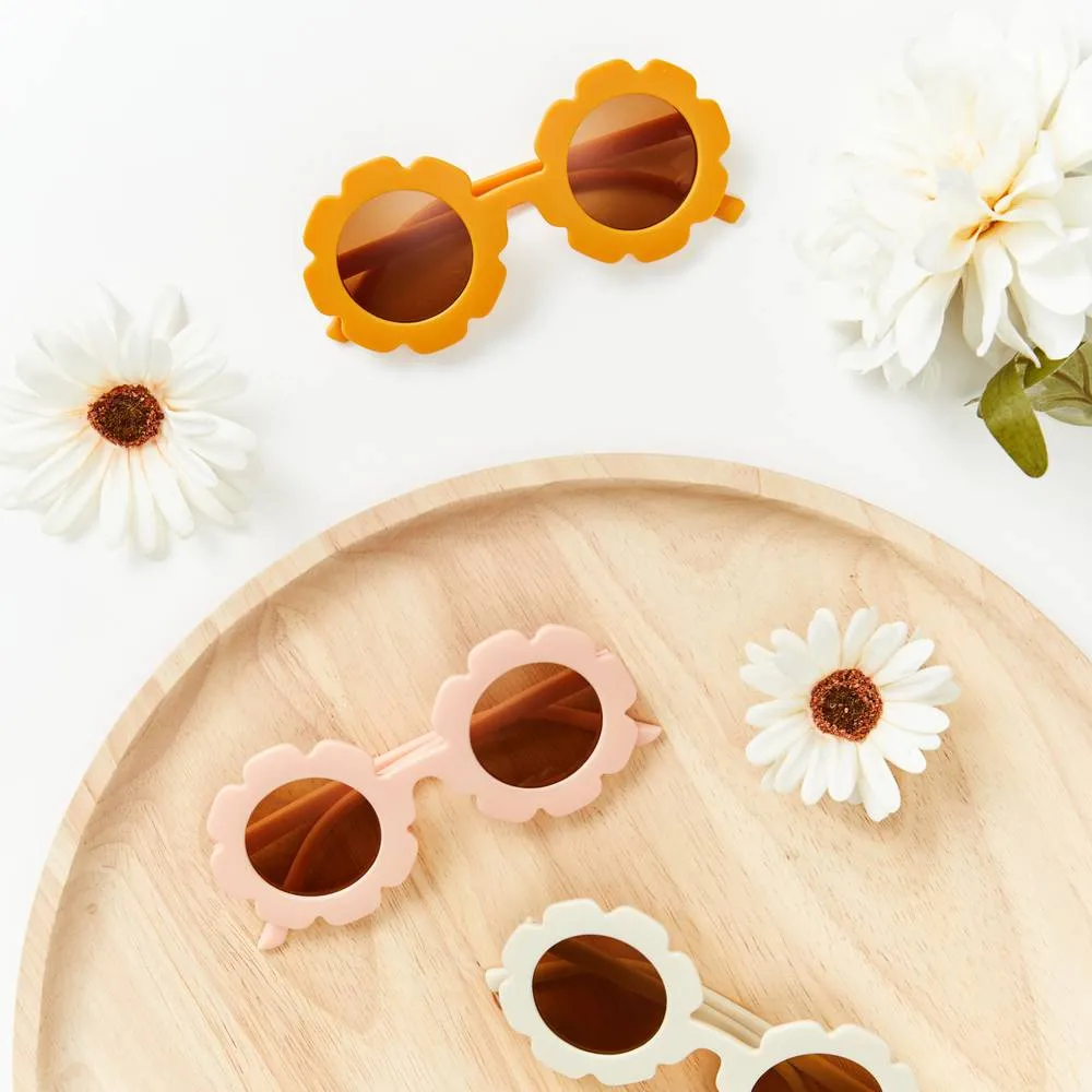 Matte Coral Quinn Baby Sunglasses