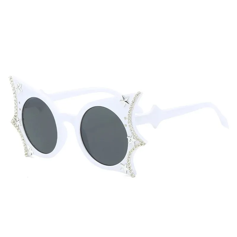 Mina Bats in the Night star gem sunglasses