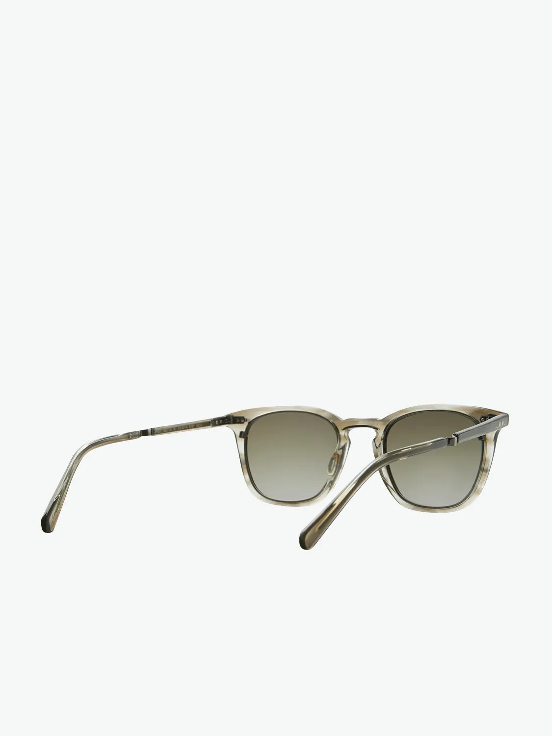 Mr. Leight Square Grey Tortoise Sunglasses