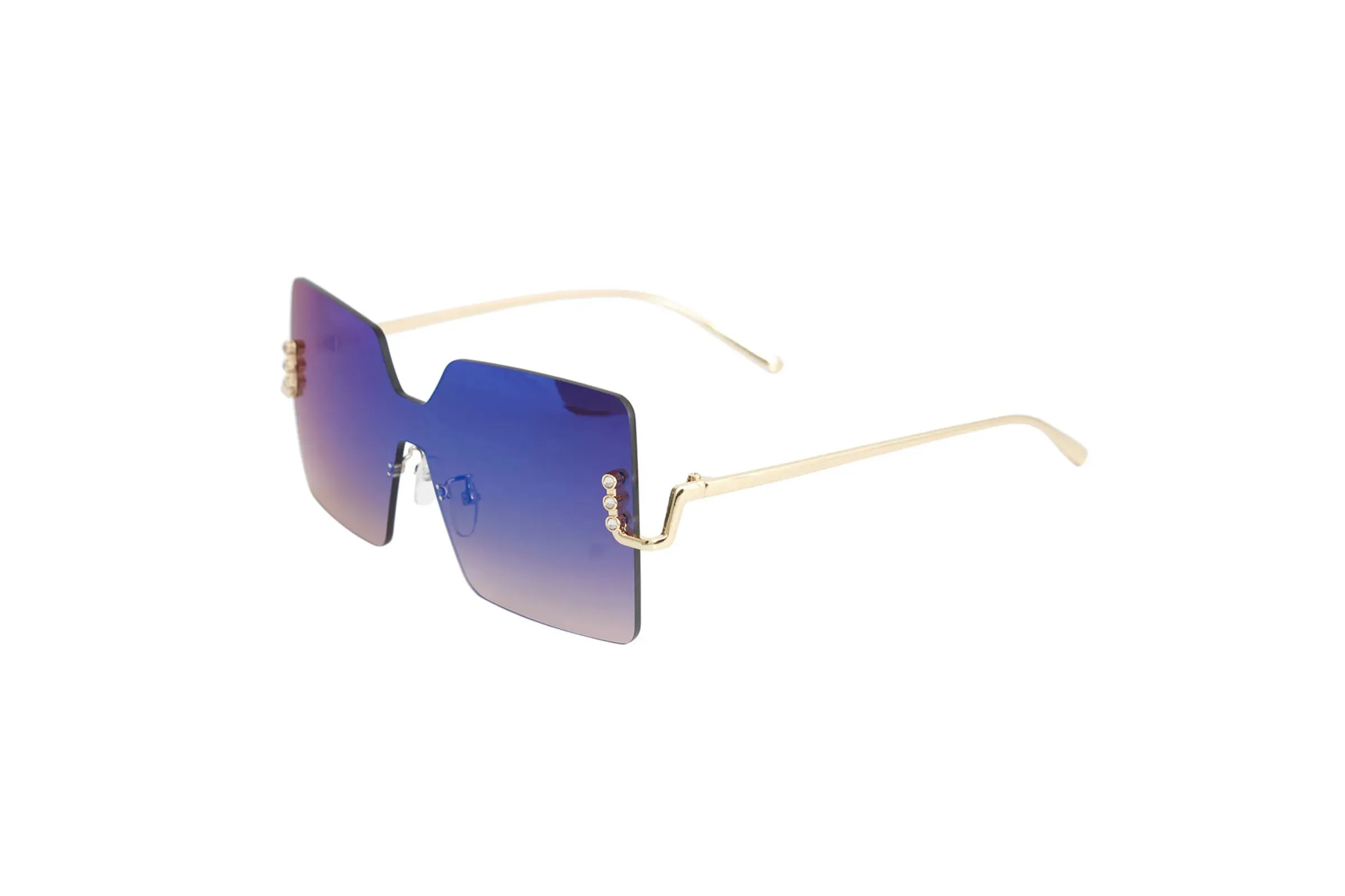 One Piece Square Sunglasses