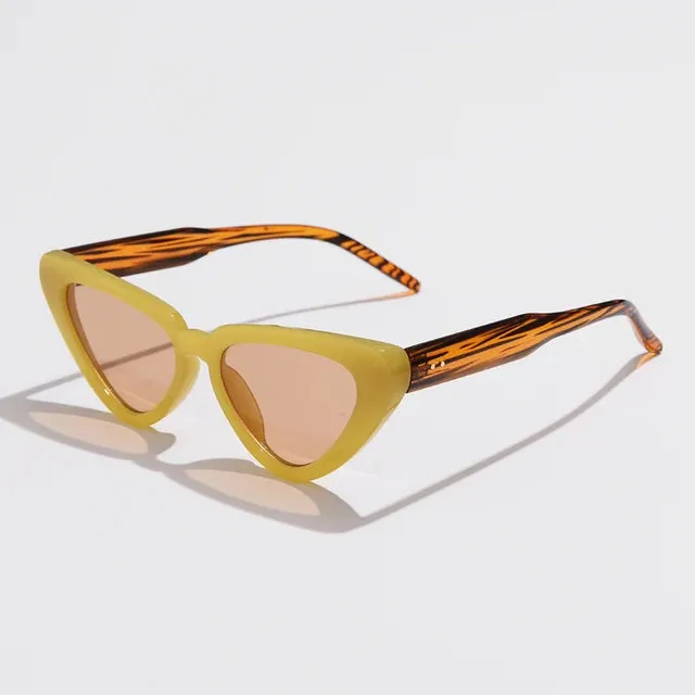 Pre Order:  Retro Candy Colored Cat's Eye Sunglasses