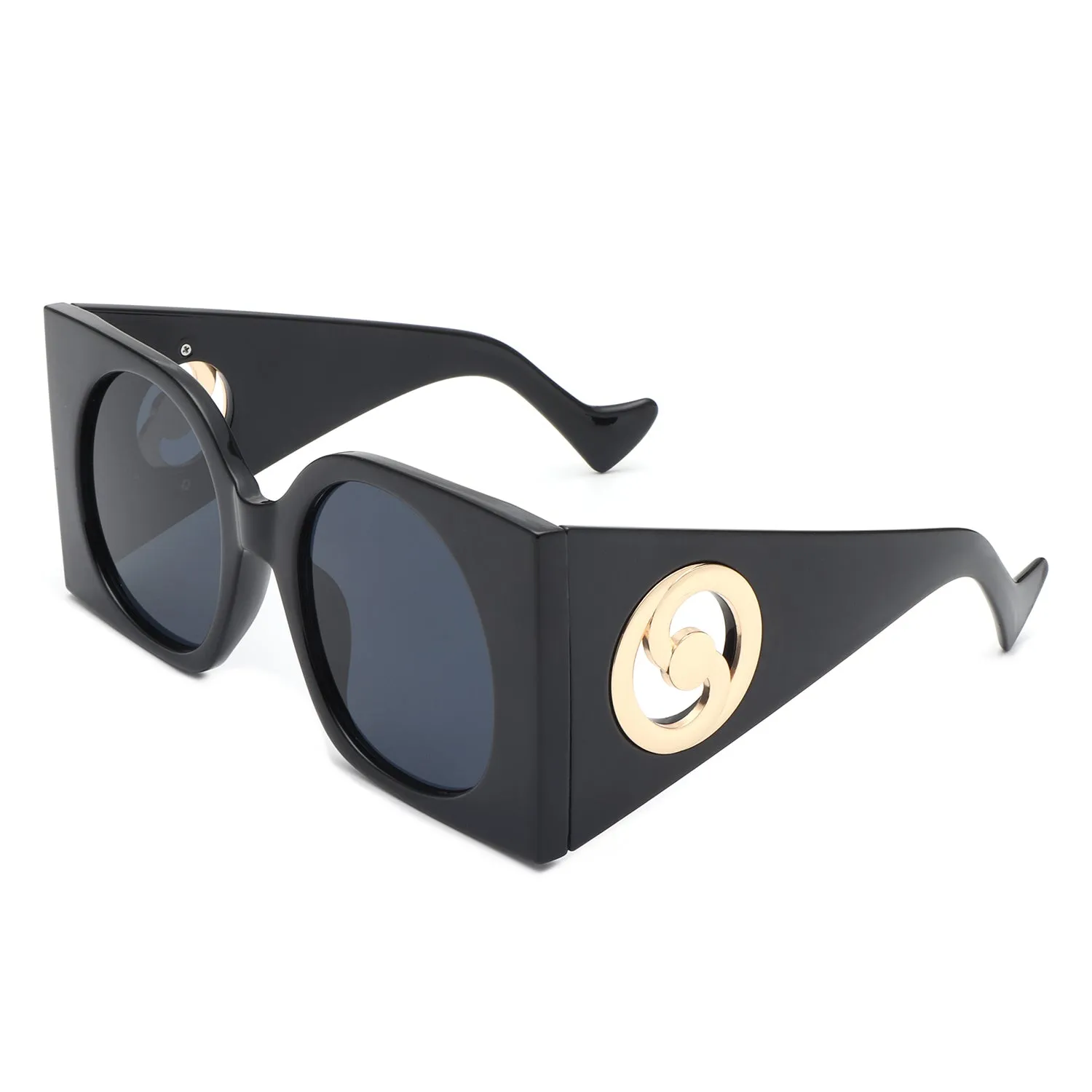 Prism - Chunky Oversized Square Fashion Luxury Sunglasses for Women