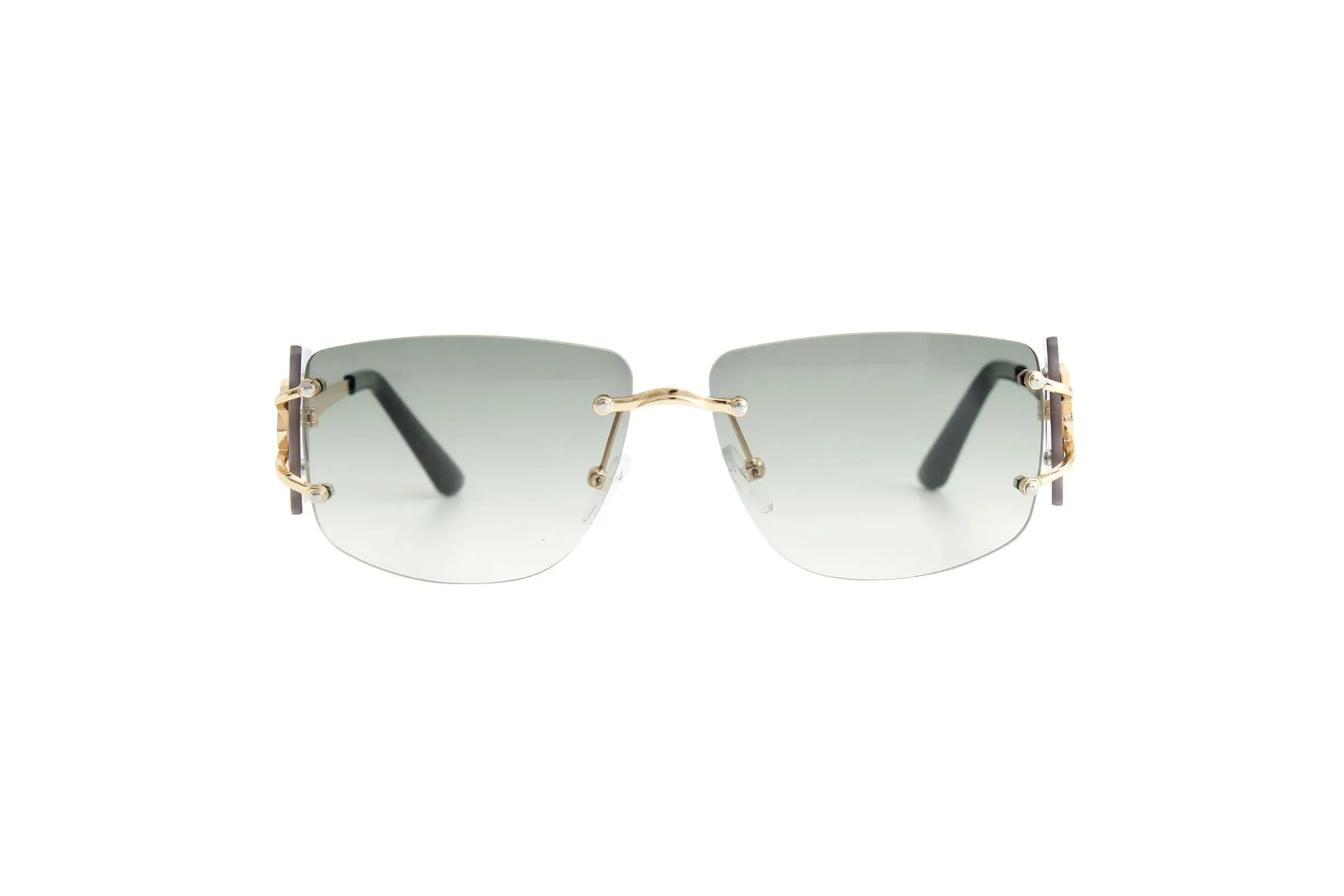 Rimless Temple Sunglasses