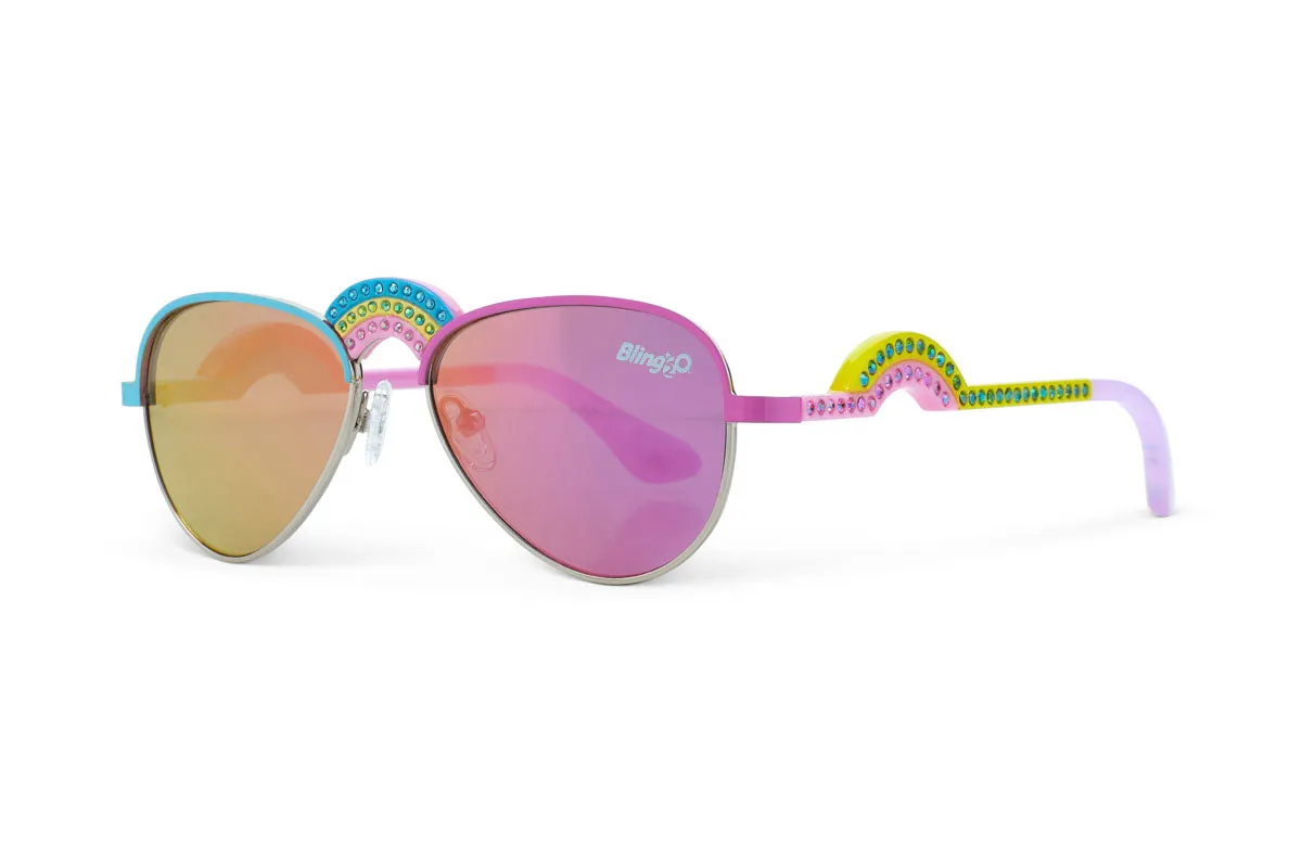 Rising Rainbow Ibiza Beach Kids' Sunglasses