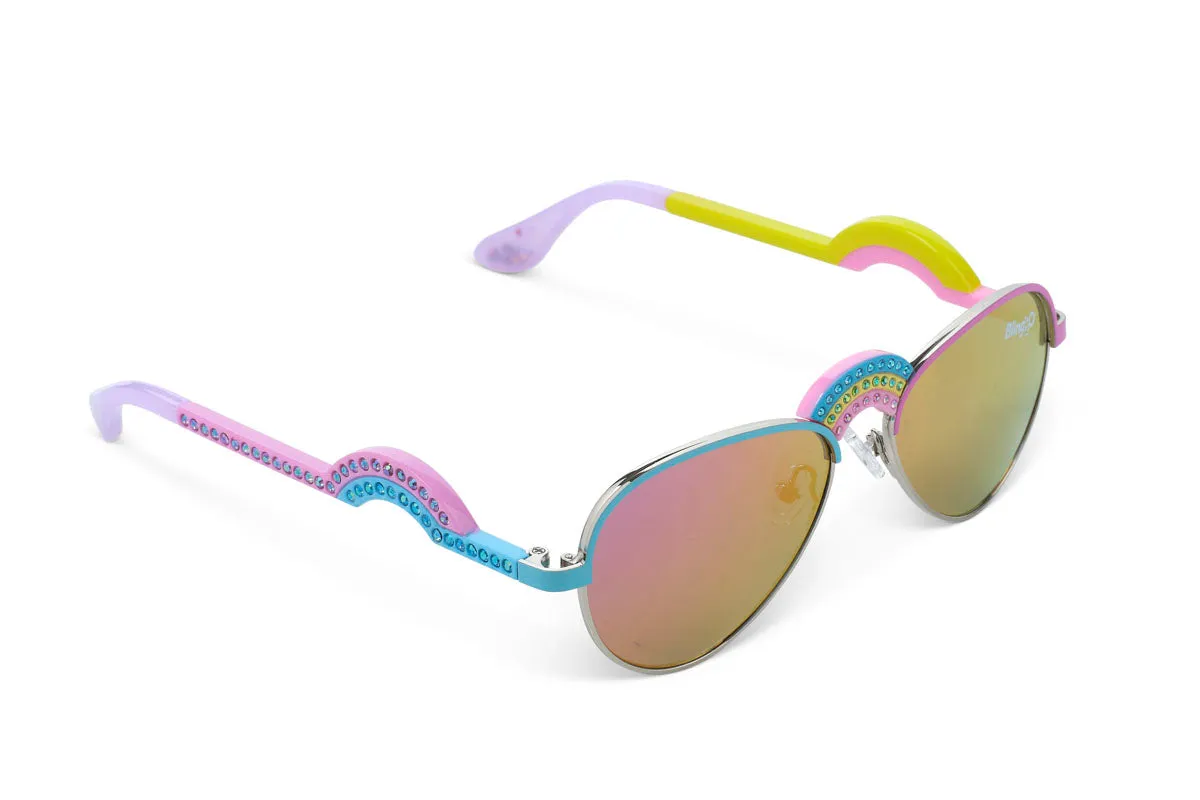 Rising Rainbow Ibiza Beach Kids' Sunglasses