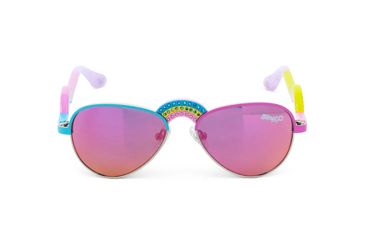 Rising Rainbow Ibiza Beach Kids' Sunglasses