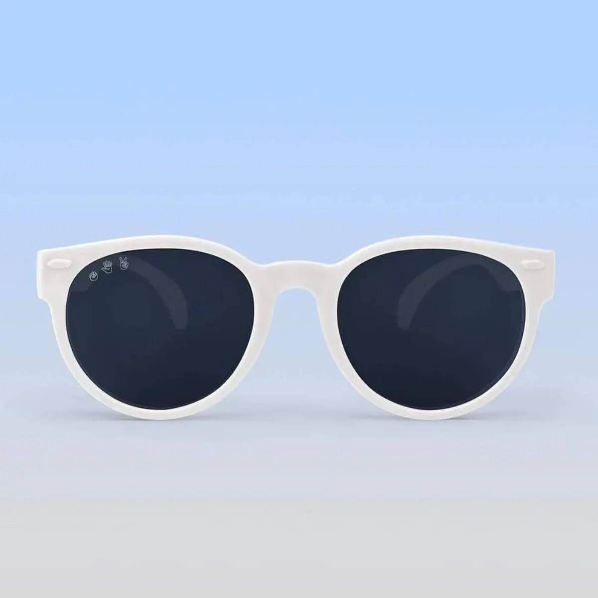 Ro.Sham.Bo Round Baby Shades - Polarised - Ice Ice Baby White