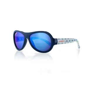 SHADEZ Kids Sunglasses Designers Anchor Print Blue Junior: 3-7 years