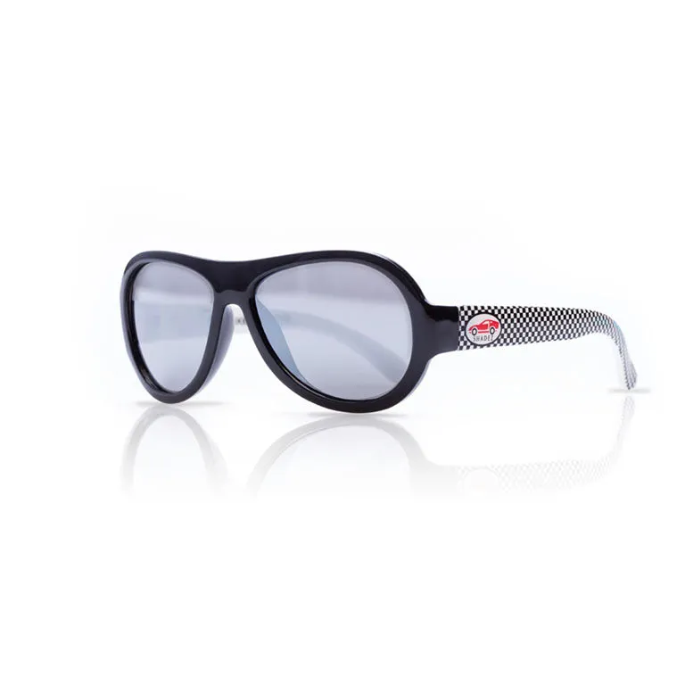 SHADEZ Kids Sunglasses Designers Rapid Razor Black Junior: 3-7 years