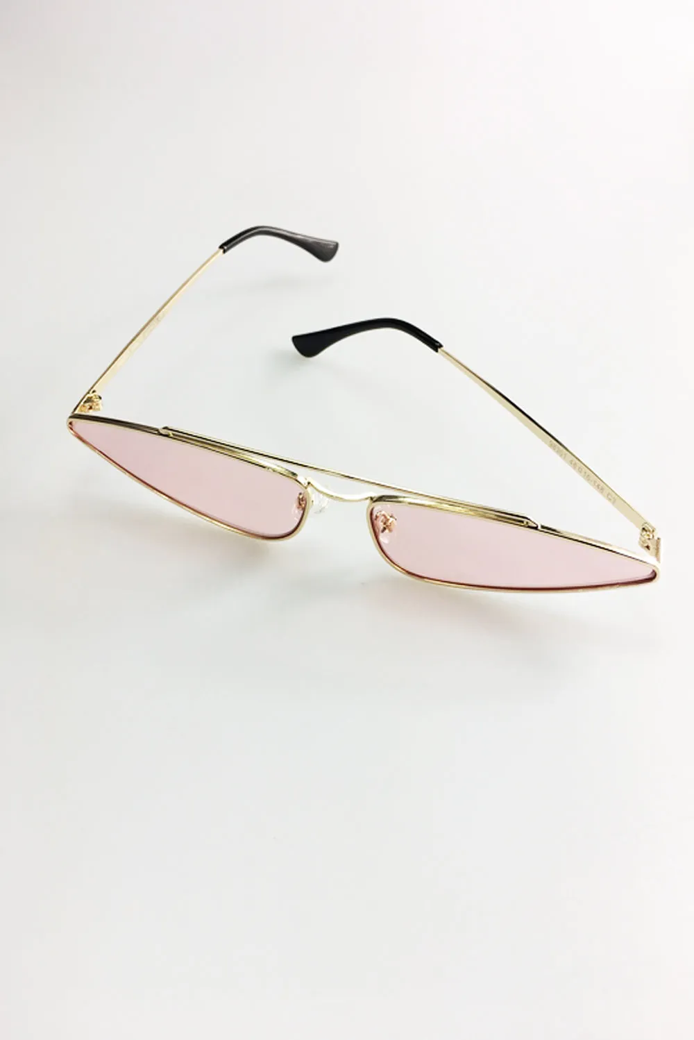 Skinny Cat Eye Sunglasses