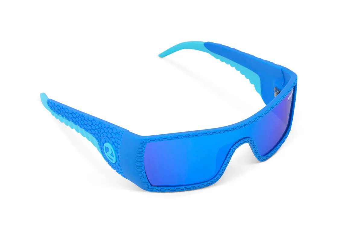 Sky Blue Stegosaurus Kids' Sunglasses