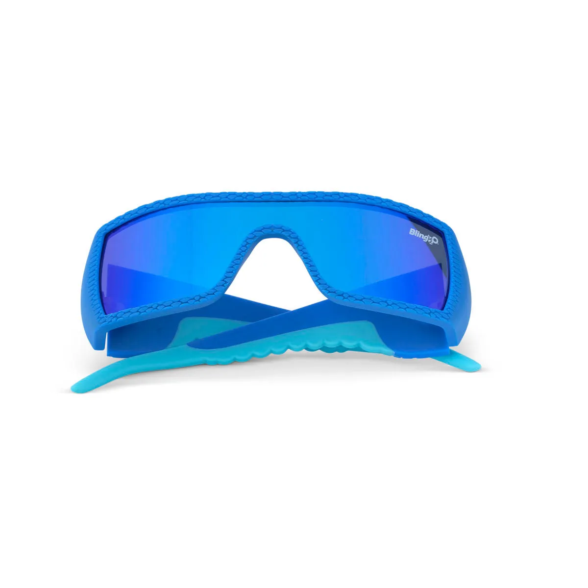 Sky Blue Stegosaurus Kids' Sunglasses