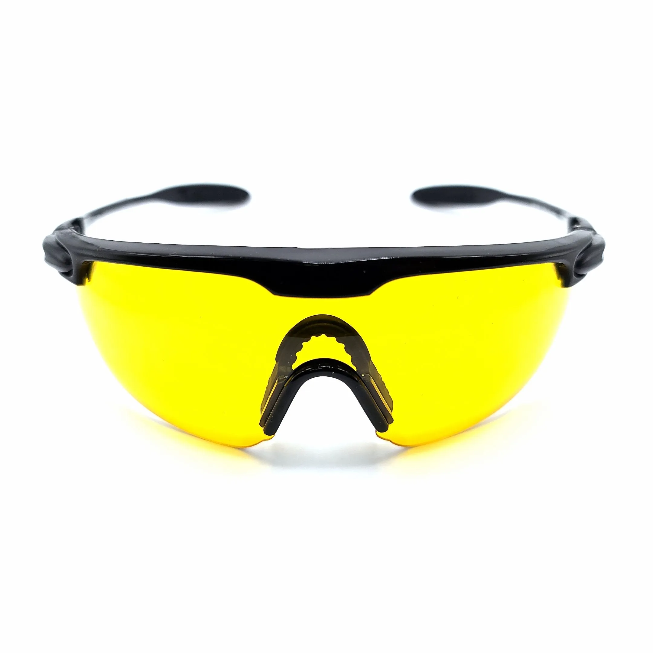 Spaceman Half Frame Sport Night Driving Yellow Lens Safety Glasses