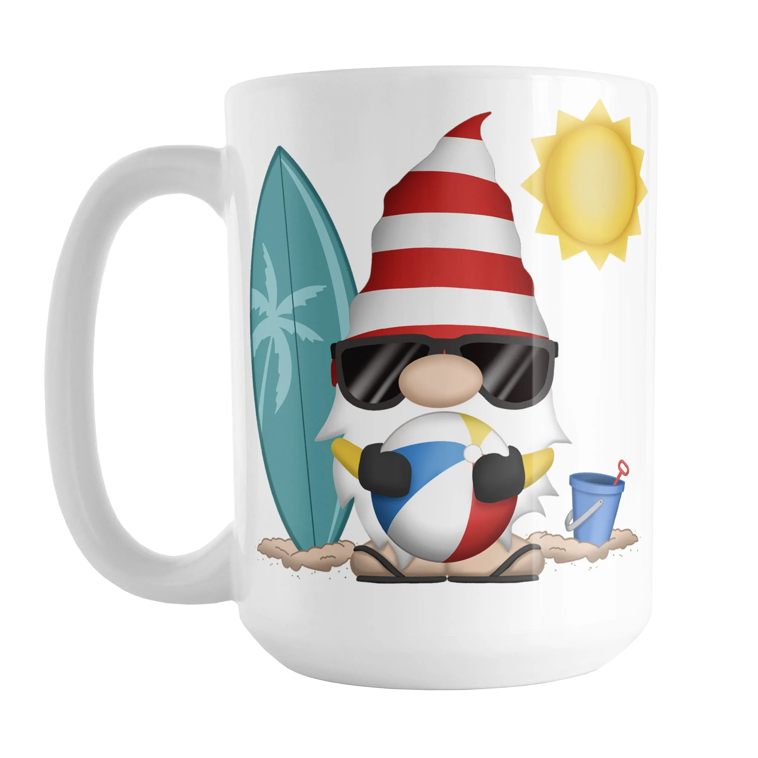 Summer Beach Gnome Mug