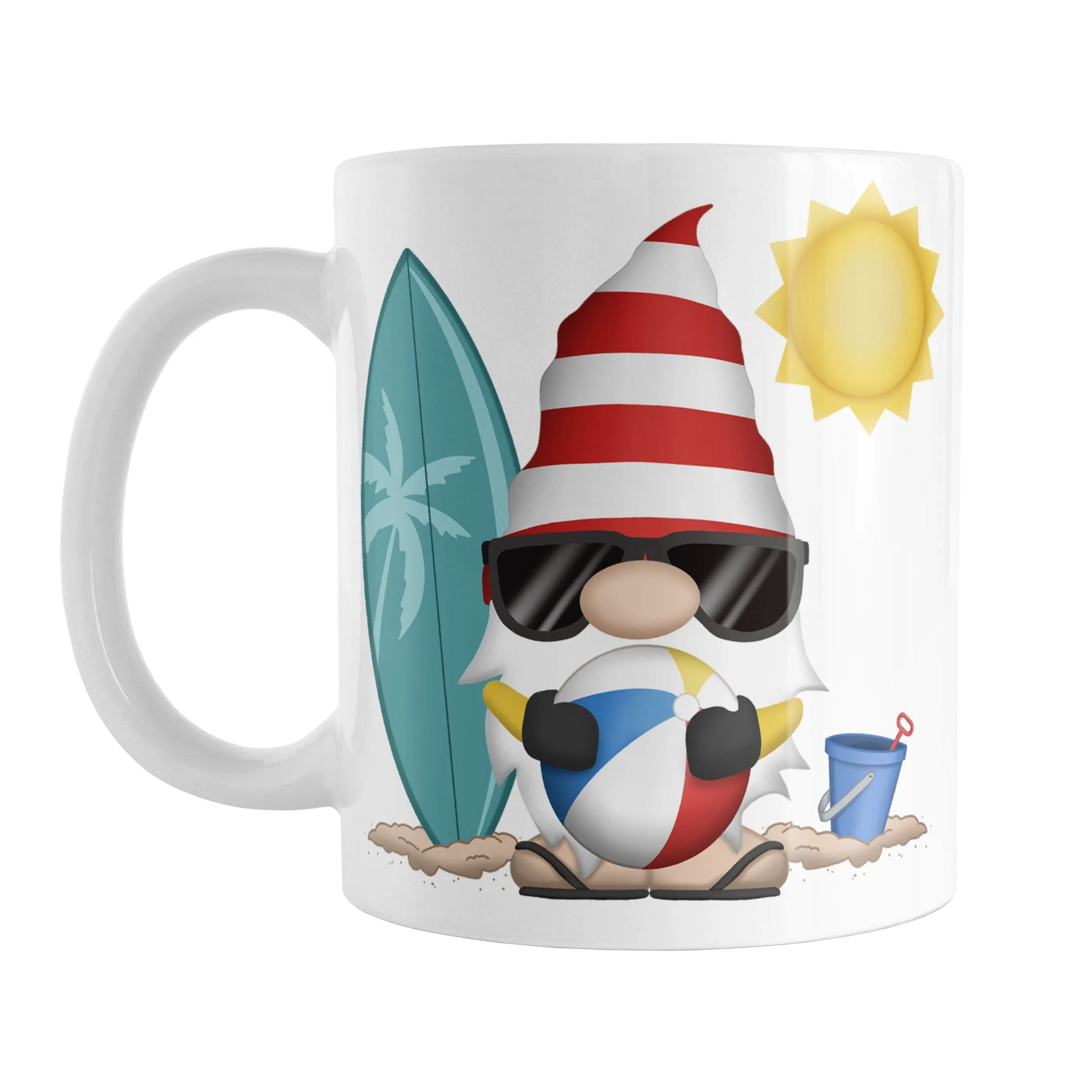 Summer Beach Gnome Mug