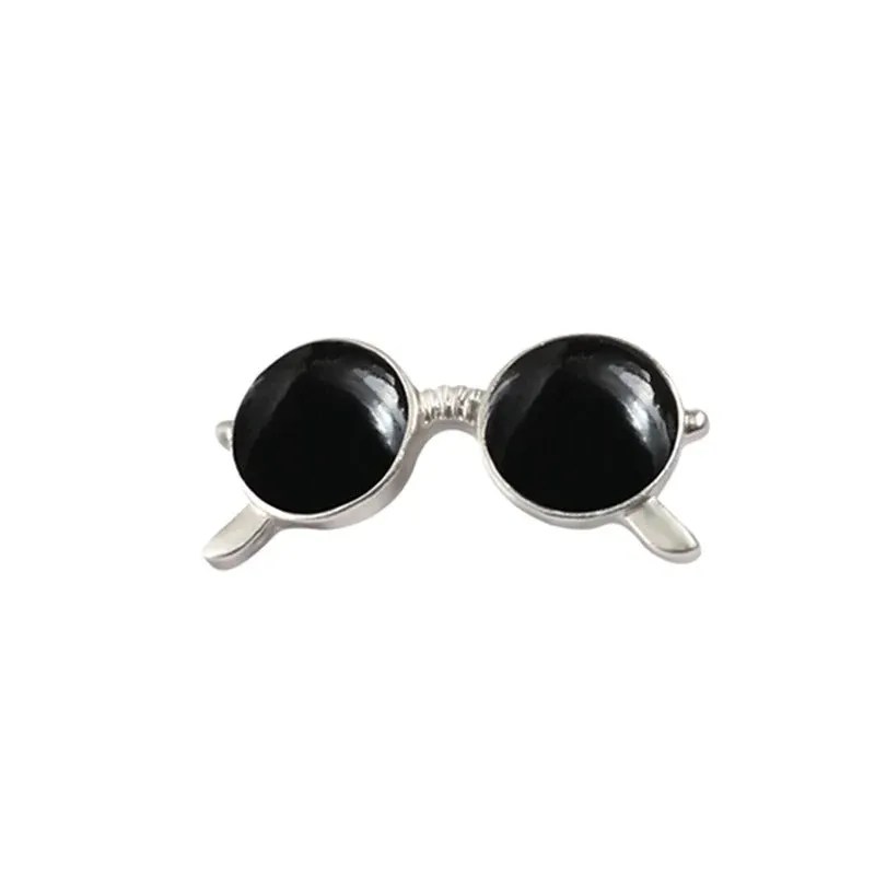 Summer Beach Sunglasses Style Brooch Fashion Enamel Pins