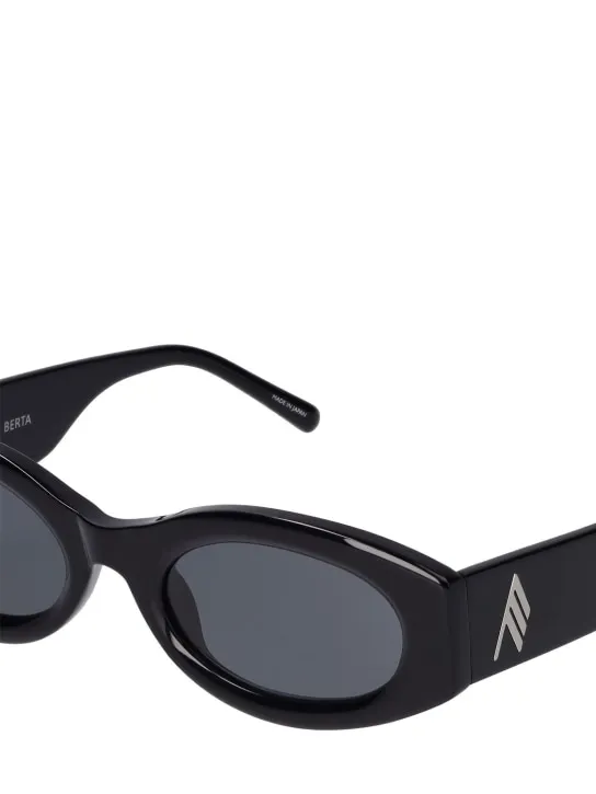 The Attico   Berta oval acetate sunglasses 