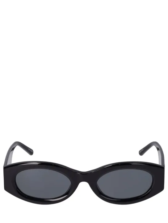 The Attico   Berta oval acetate sunglasses 