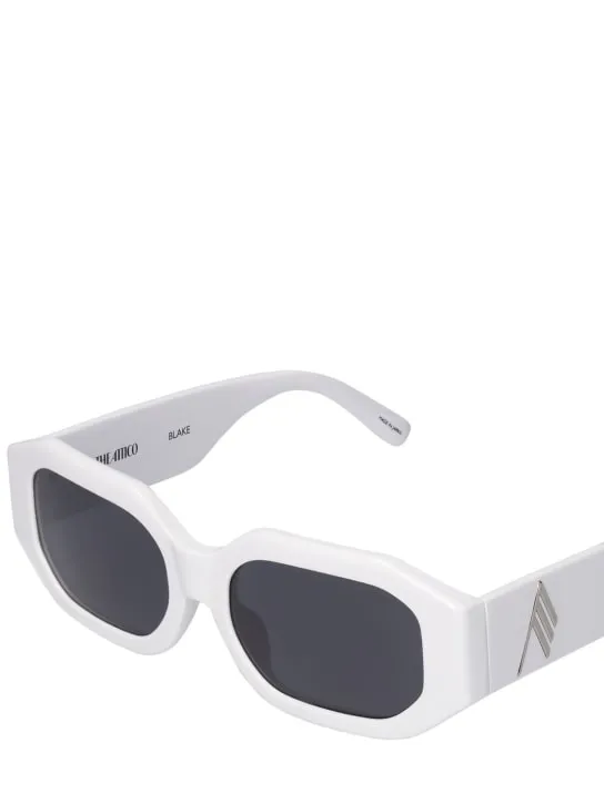 The Attico   Blake squared acetate sunglasses 