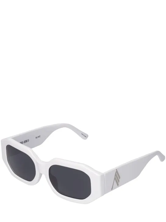 The Attico   Blake squared acetate sunglasses 