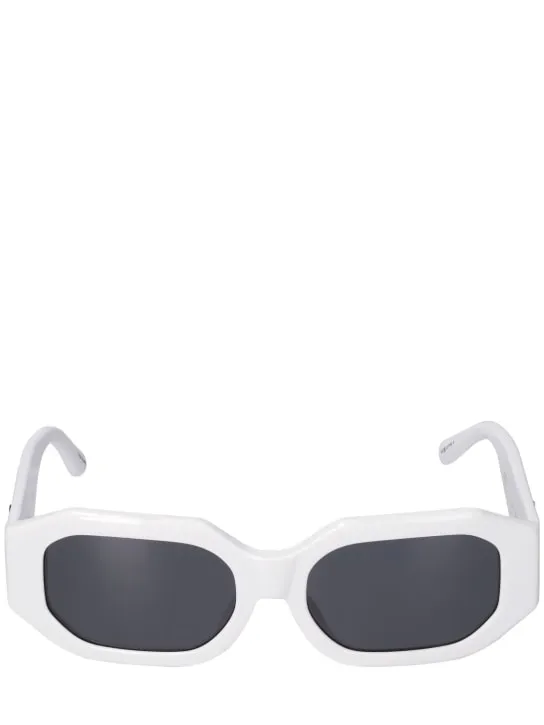 The Attico   Blake squared acetate sunglasses 