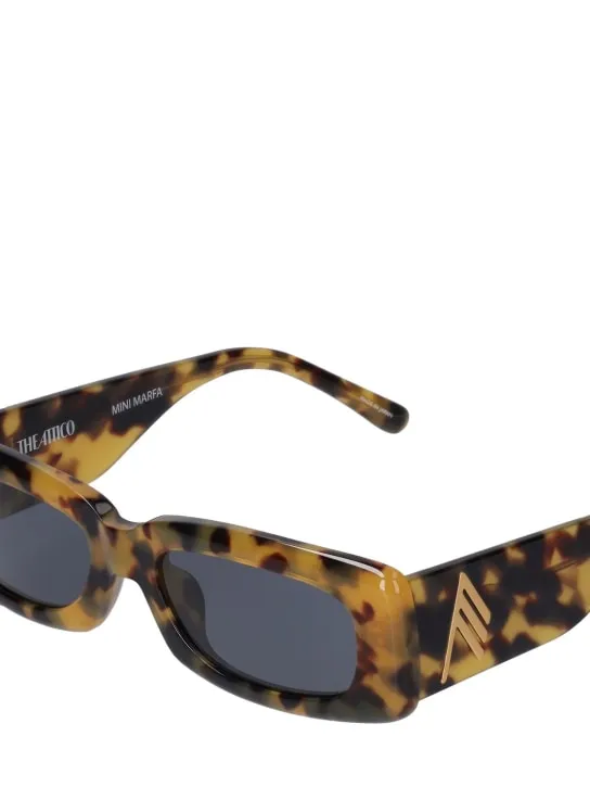 The Attico   Mini Marfa squared acetate sunglasses 