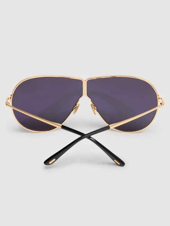 Tom Ford   Keating metal sunglasses 