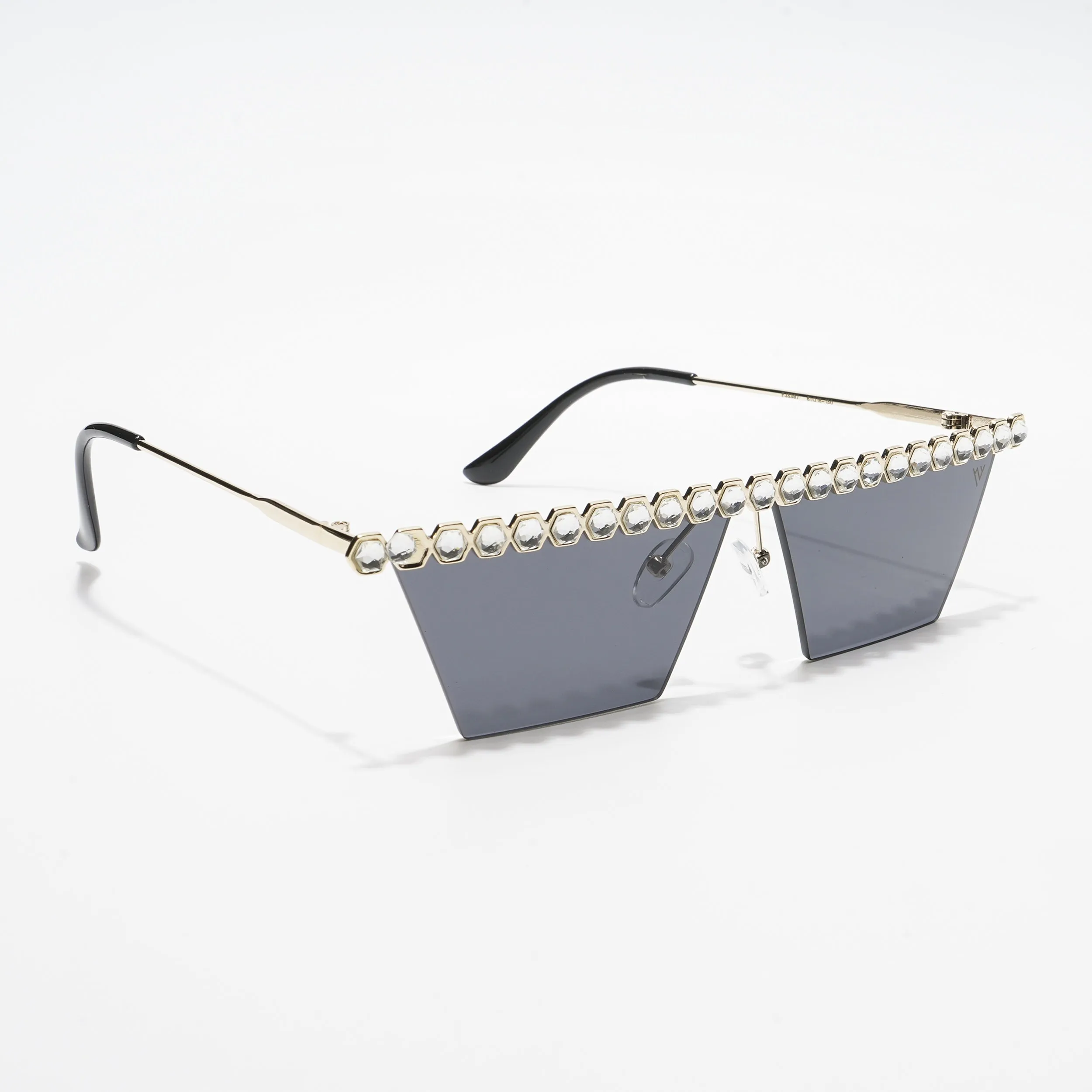 Unique Design Golden Cateye Sunglasses (3397MG3886)