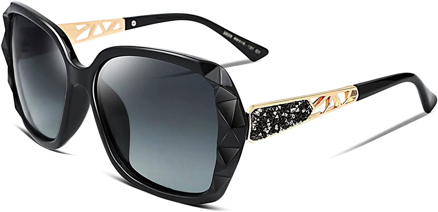 Women Sunglasses Sparkling Composite Frame